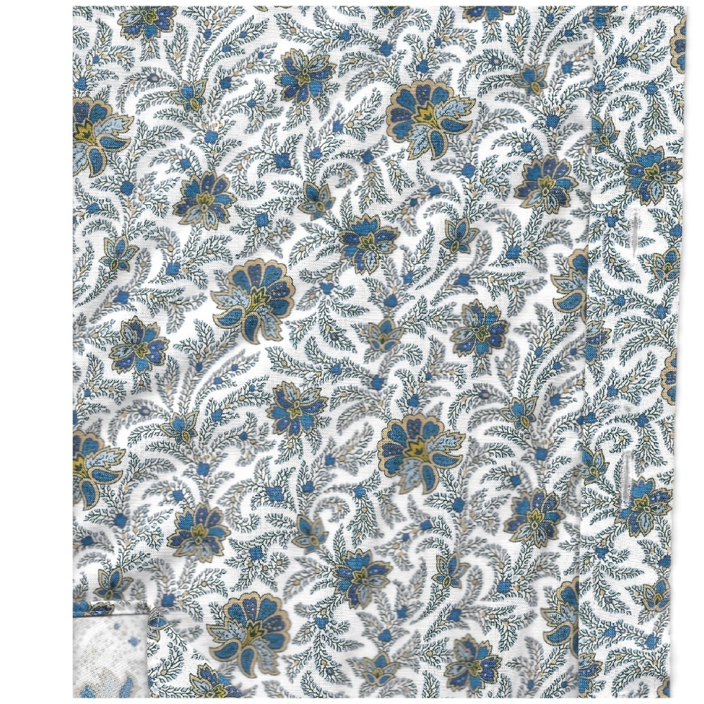 Lands End flowered blouse - Picture 6 of 7